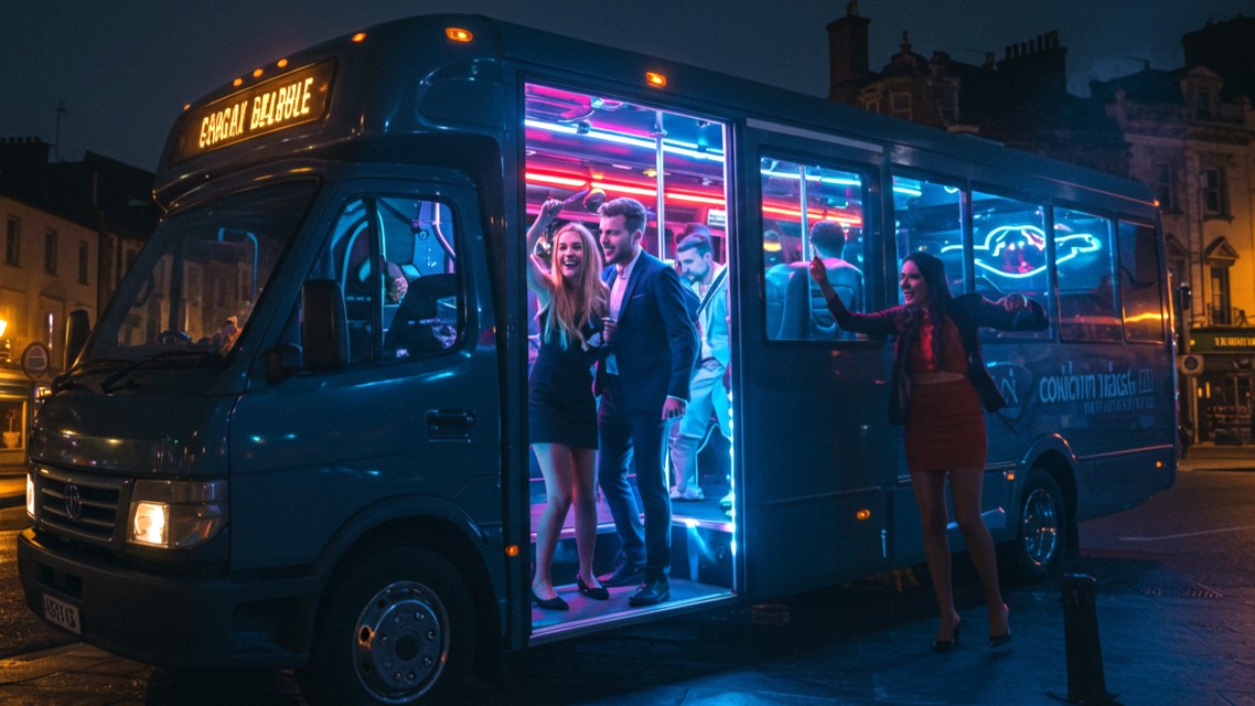 Galway Party Bus Transfer - Dublin, Galway, Cork
