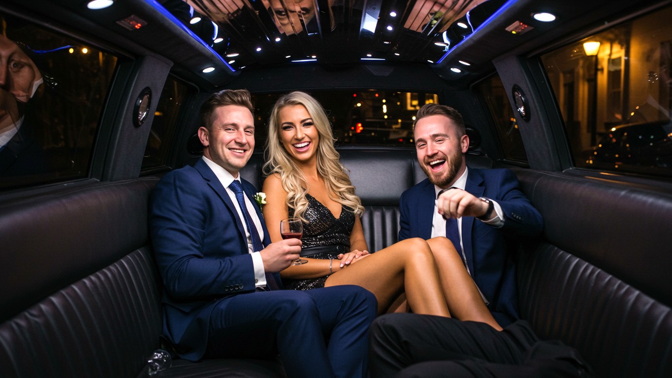 VIP Strip Limo Transfer in Galway -Dublin, Galway, Cork