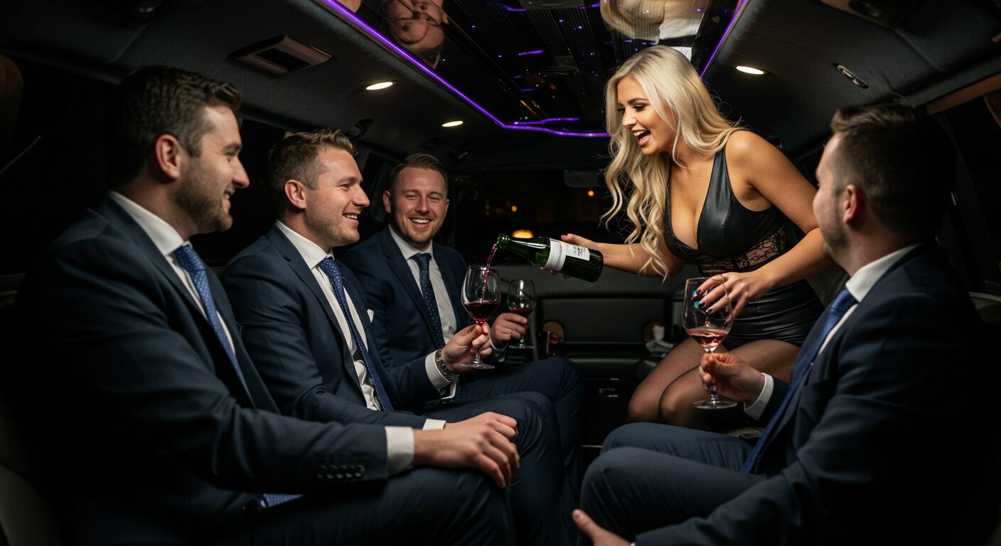 VIP Strip Limo Transfer in Galway -Dublin, Galway, Cork
